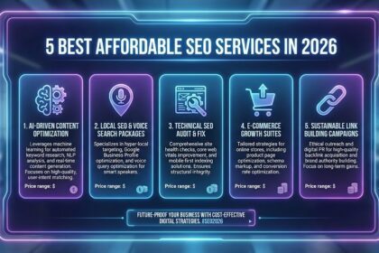 A small business owner analyzing an upward-trending digital marketing growth chart on a laptop.
